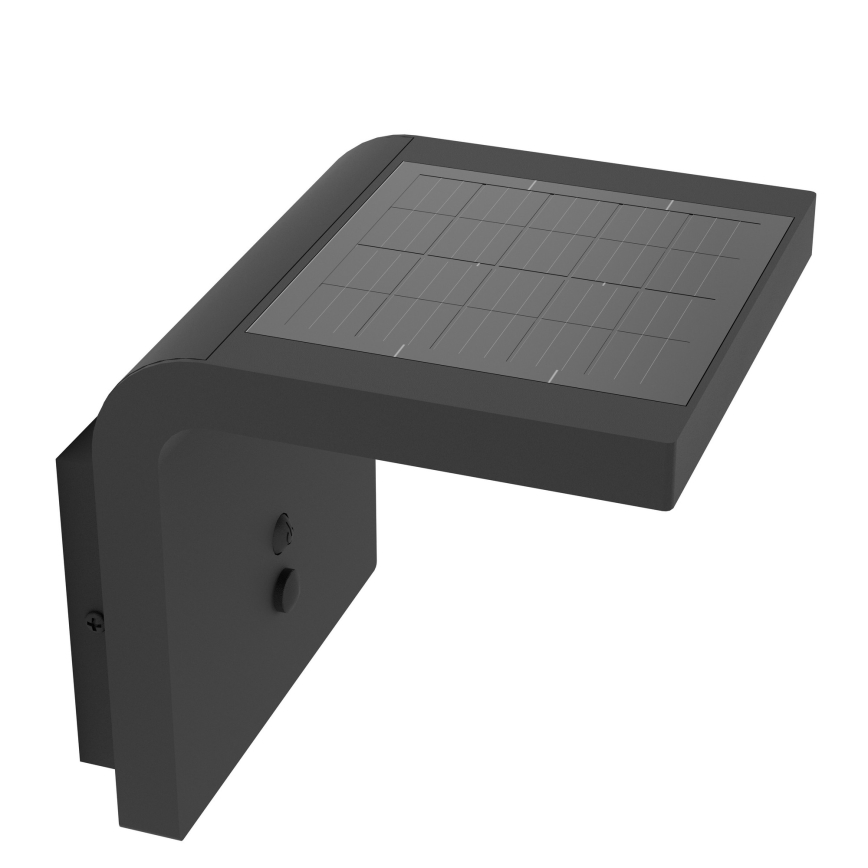 Eglo - Applique a LED solare con sensore LED/6,5W/3,7V IP44
