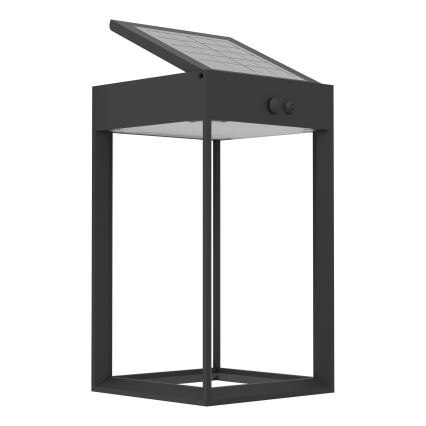 Eglo - Applique a LED solare con sensore LED/6,5W/3,7V IP44