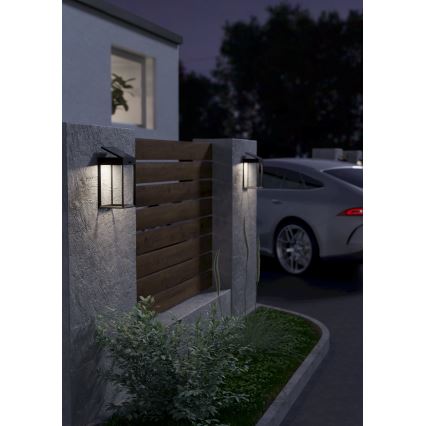 Eglo - Applique a LED solare con sensore LED/6,5W/3,7V IP44