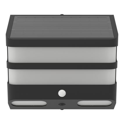 Eglo - Applique a LED solare con sensore LED/6,5W/3,7V IP44