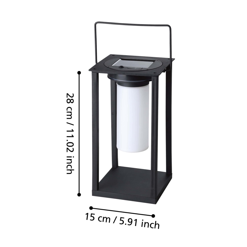 Eglo - LED Solare lampada da tavolo LED/3,3W/3,7V IP44