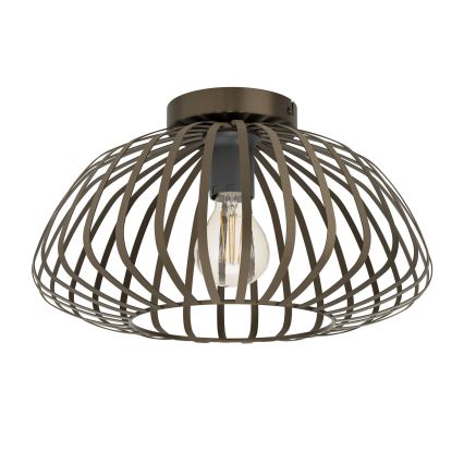 Eglo - Lampada da soffitto 1xE27/40W/230V Ø 38,5 cm bronzo