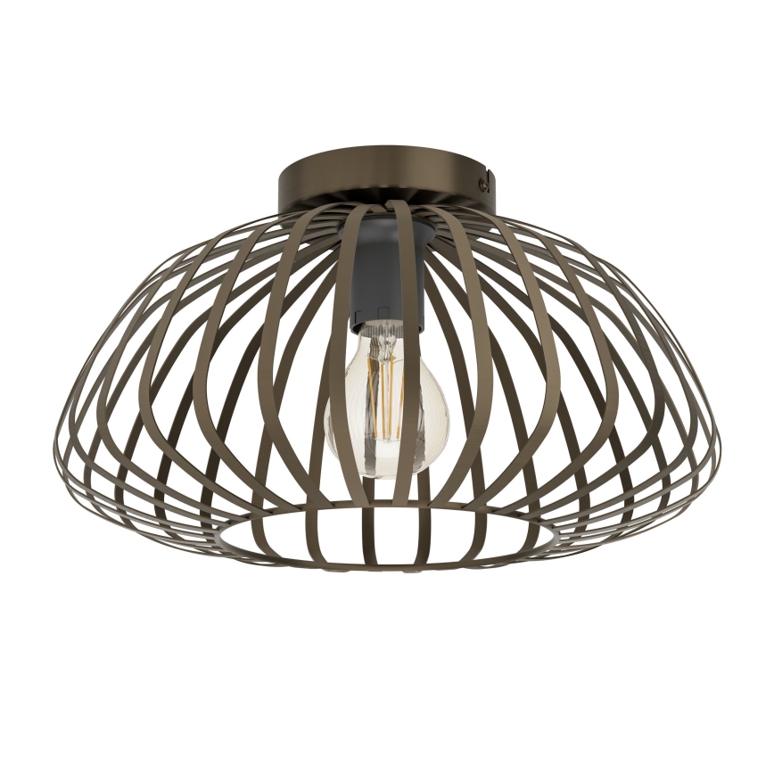 Eglo - Lampada da soffitto 1xE27/40W/230V Ø 38,5 cm bronzo