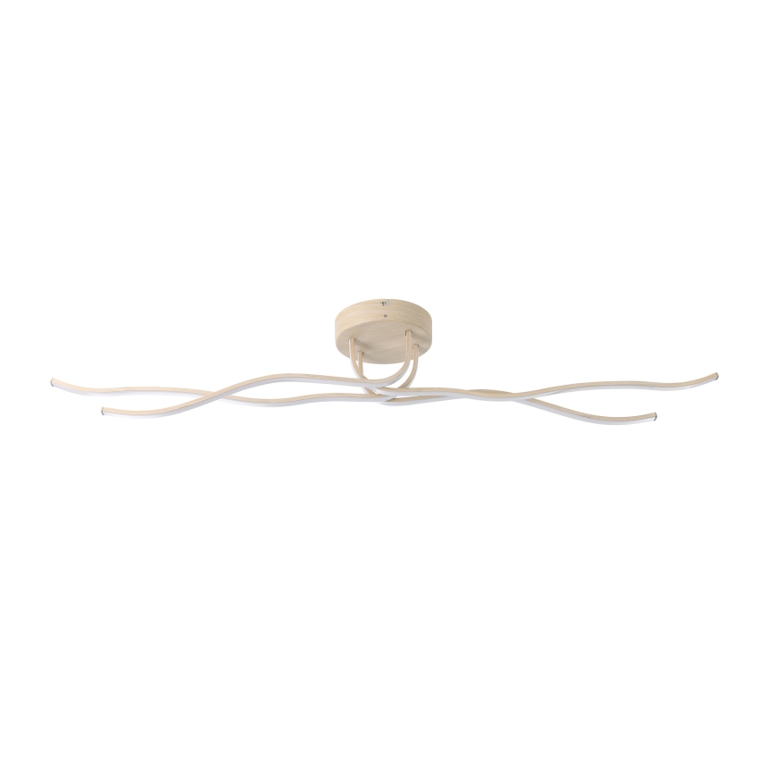 Eglo - Plafoniera LED da soffitto 37W/230V, marrone