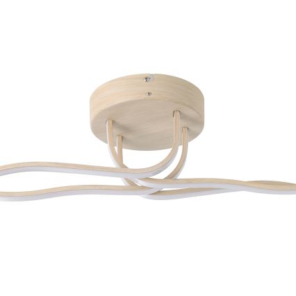 Eglo - Plafoniera LED da soffitto 37W/230V, marrone