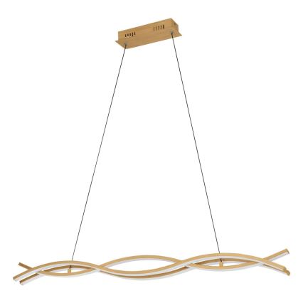 Eglo - Lampadario LED a sospensione con cavo LED/35W/230V beige