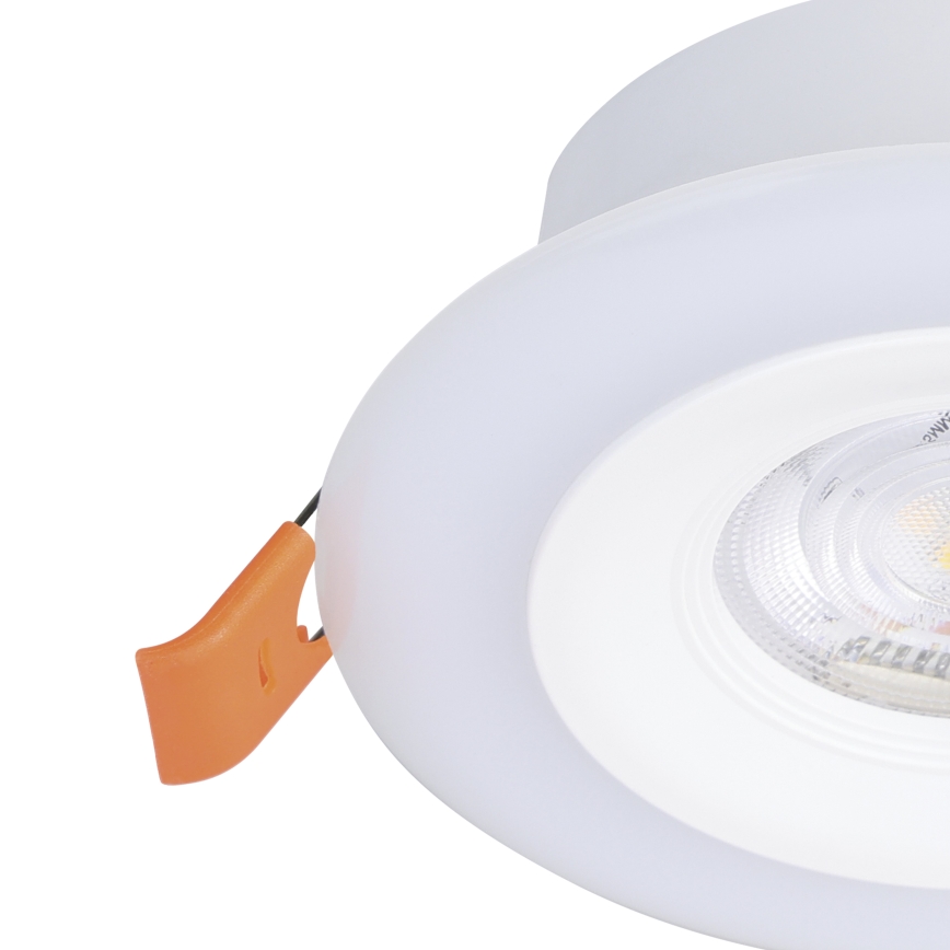 Eglo - Set di 3 faretti LED RGBW da incasso per bagno, dimmerabili, LED/3,8W/230V 2700-6500K IP44 + telecomando