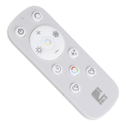 Eglo - Set di 3 faretti LED RGBW da incasso per bagno, dimmerabili, LED/3,8W/230V 2700-6500K IP44 + telecomando