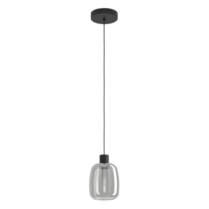 Eglo - LED RGBW Lampadario dimmerabile a sospensione con filo LED/3,7W/230V 2700-6500K nero ZigBee
