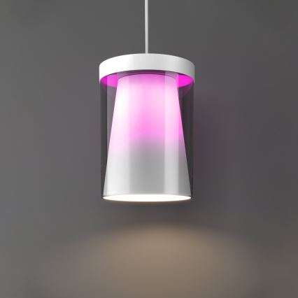 Eglo - LED RGBW Lampadario dimmerabile a sospensione con filo 3xLED/3,7W/230V 2700-6500K bianco ZigBee