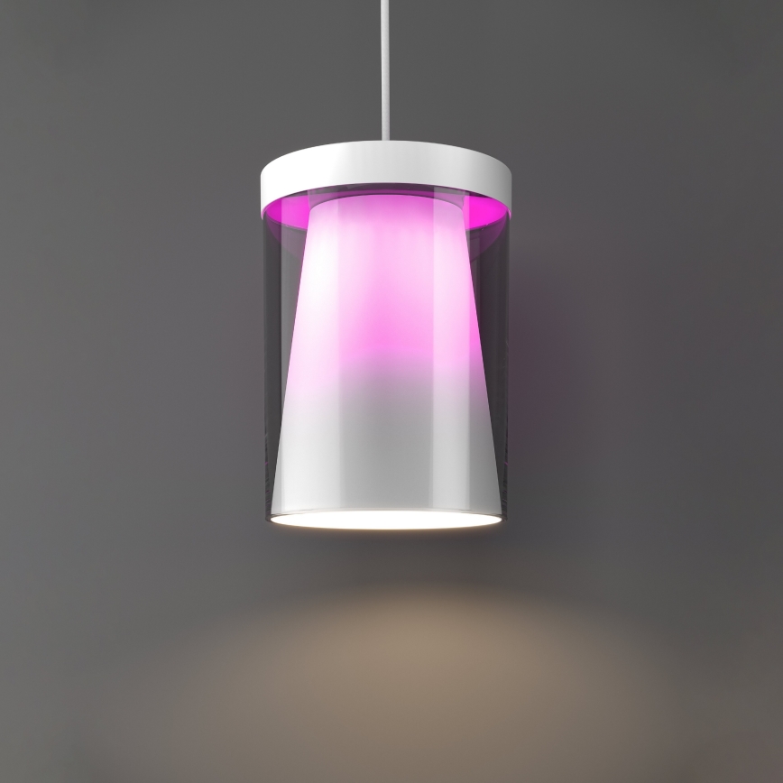 Eglo - LED RGBW Lampadario dimmerabile a sospensione con filo 3xLED/3,7W/230V 2700-6500K bianco ZigBee