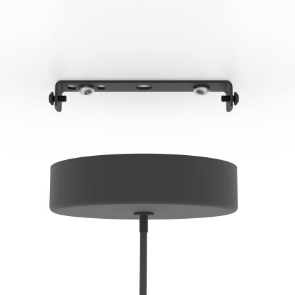 Eglo - LED RGBW Lampadario dimmerabile a sospensione con filo LED/3,7W/230V 2700-6500K nero
