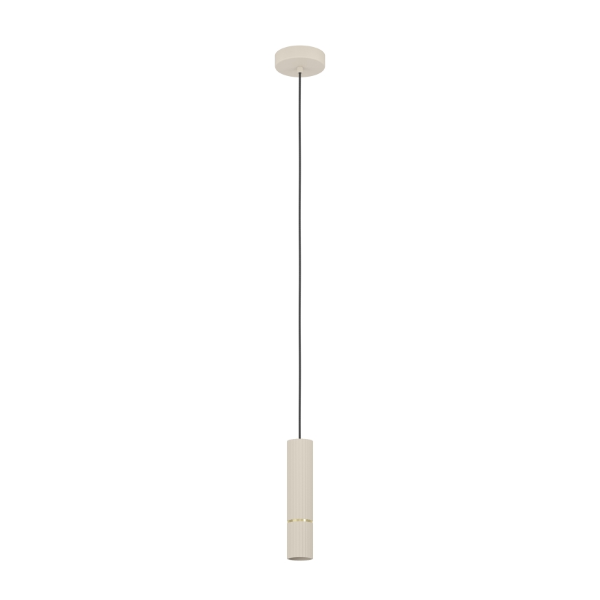 Eglo - Lampadario LED a sospensione con filo 1xGU10/5W/230V 3000K beige