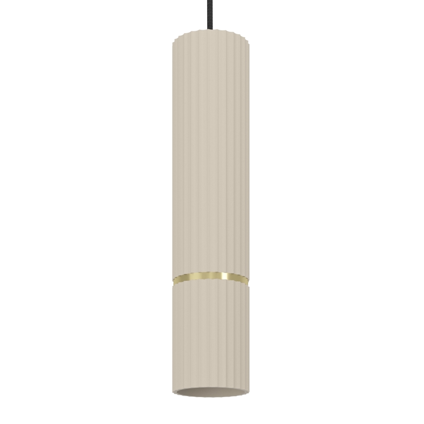 Eglo - Lampadario LED a sospensione con filo 1xGU10/5W/230V 3000K beige
