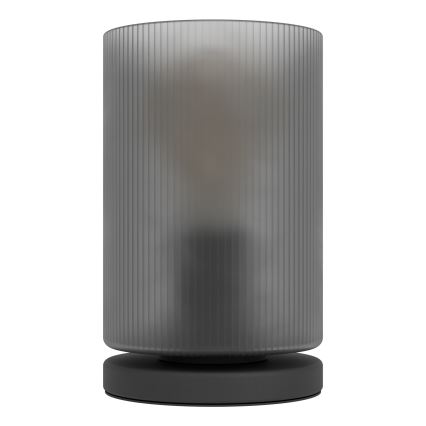 Eglo - Lampada da tavolo 1xE27/40W/230V grigio