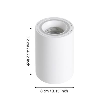 Eglo - LED RGBW Faretto dimmerabile LED/4,9W/230V 2700-6500K bianco