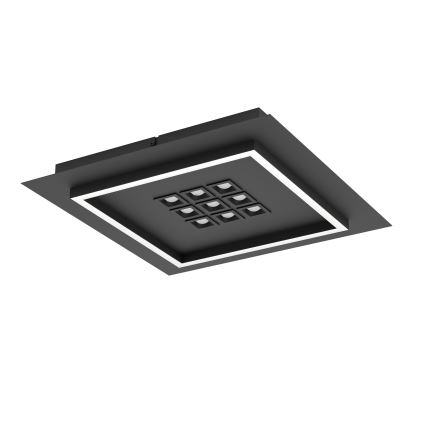Eglo - Plafoniera LED dimmerabile LED/21,4W/230V 2700-6500K nero + telecomando