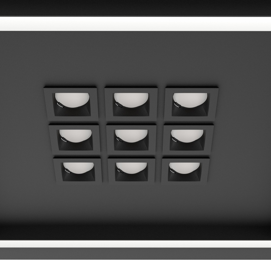 Eglo - Plafoniera LED dimmerabile LED/21,4W/230V 2700-6500K nero + telecomando