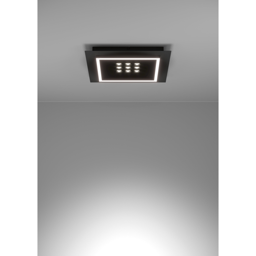 Eglo - Plafoniera LED dimmerabile LED/21,4W/230V 2700-6500K nero + telecomando