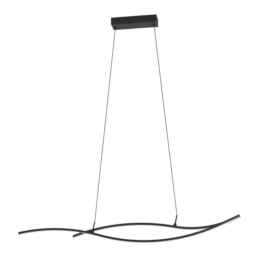 Eglo - Lampadario LED a sospensione con filo LED/20W/230V 4000K nero