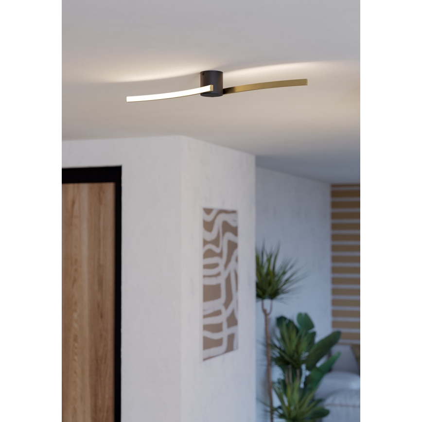 Eglo - Plafoniera LED LED/12W/230V 4000K oro