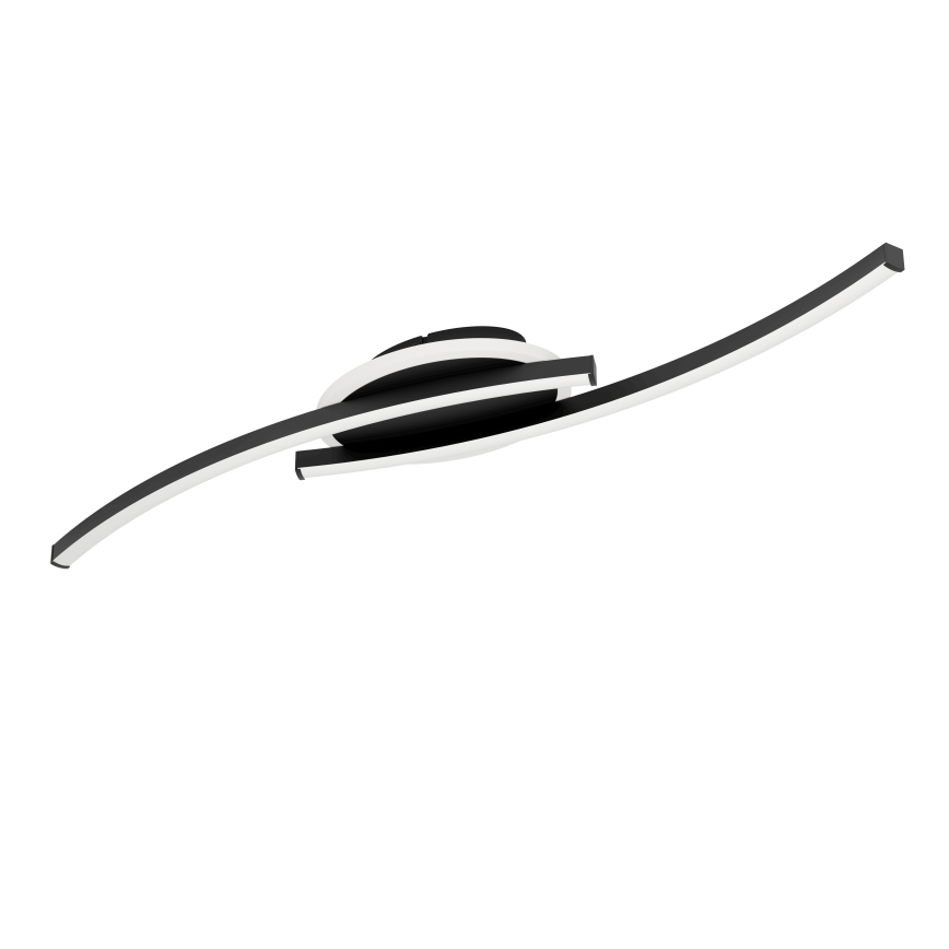 Eglo - Plafoniera LED LED/12W/230V 4000K nero