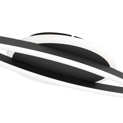 Eglo - Plafoniera LED LED/12W/230V 4000K nero