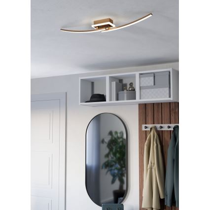 Eglo - Plafoniera LED LED/12W/230V 4000K rame