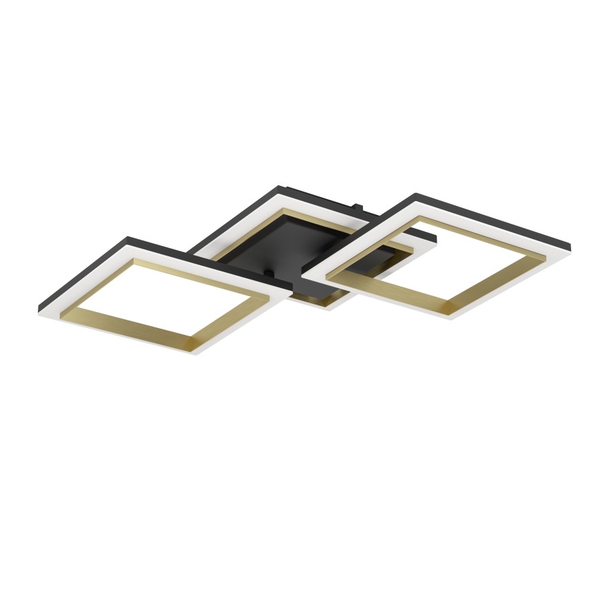 Eglo - Plafoniera LED dimmerabile LED/20W/230V 4000K nero/oro