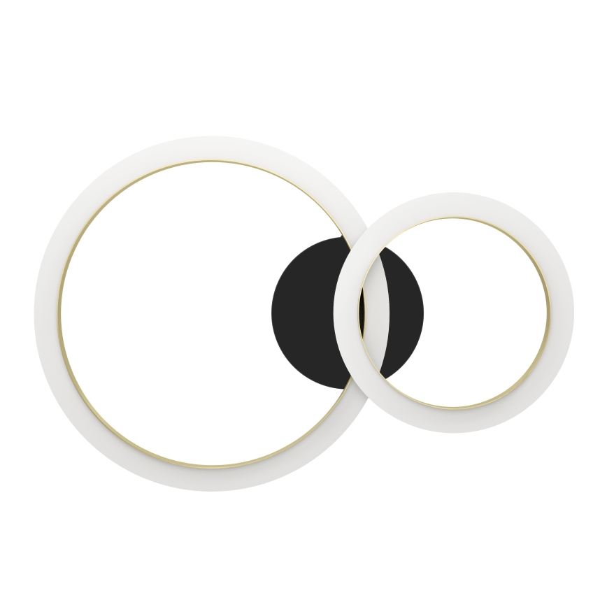 Eglo - Plafoniera LED dimmerabile LED/12W/230V 4000K nero/oro