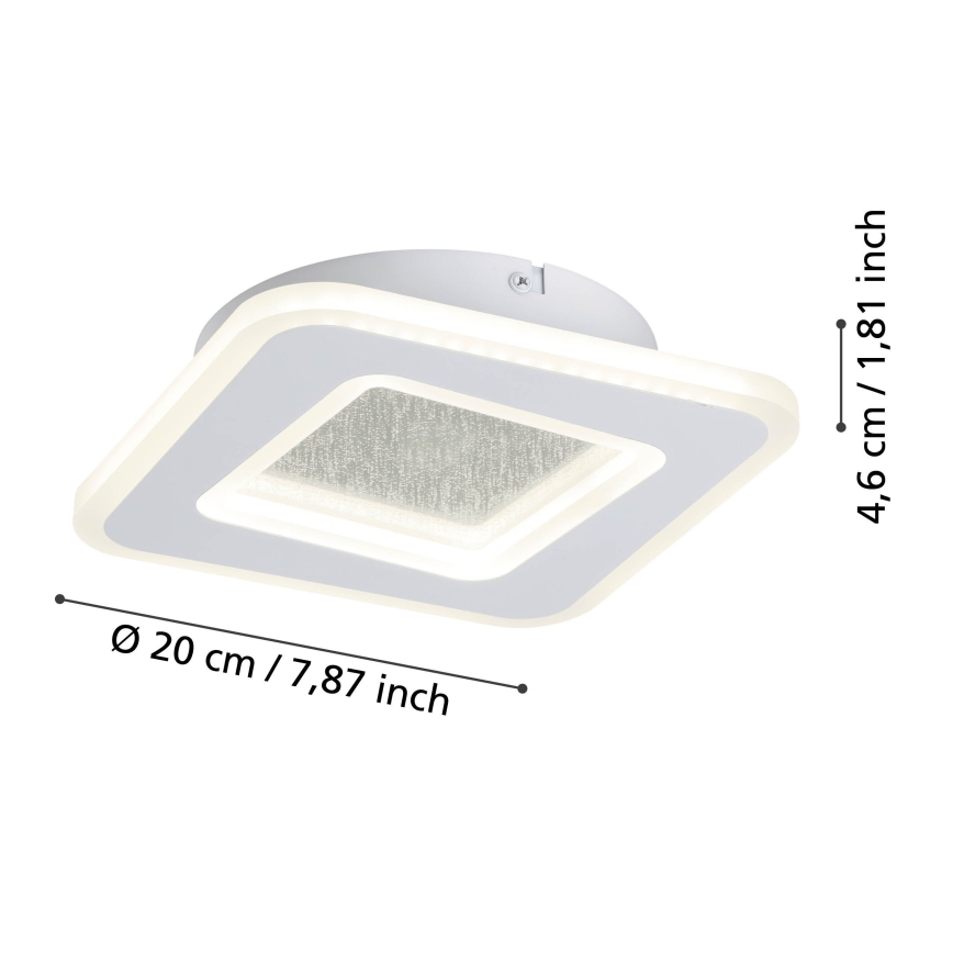 Eglo - Applique a LED LED/12W/230V 4000K bianco