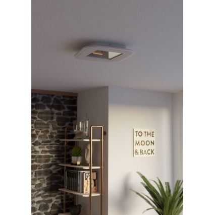 Eglo - Plafoniera LED dimmerabile LED/20W/230V 2700-6500K bianco + telecomando