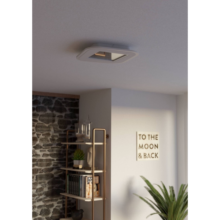 Eglo - Plafoniera LED dimmerabile LED/20W/230V 2700-6500K bianco + telecomando