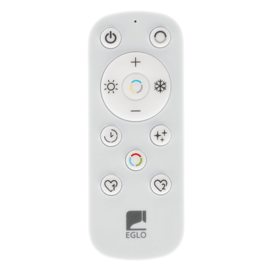 Eglo - Plafoniera LED dimmerabile LED/20W/230V 2700-6500K bianco + telecomando