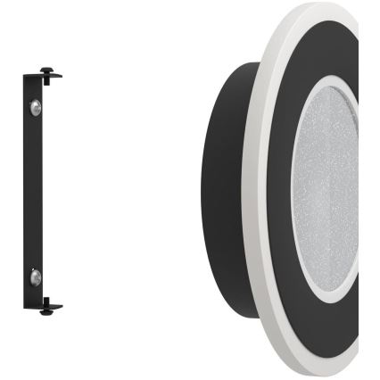Eglo - Applique a LED LED/12W/230V 4000K nero