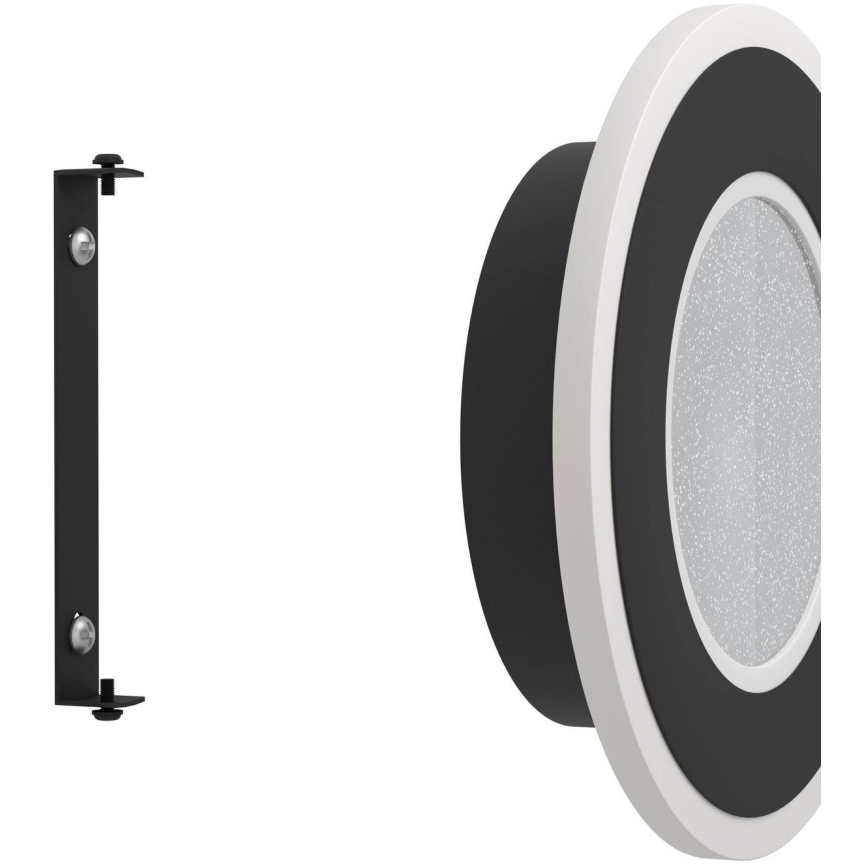 Eglo - Applique a LED LED/12W/230V 4000K nero