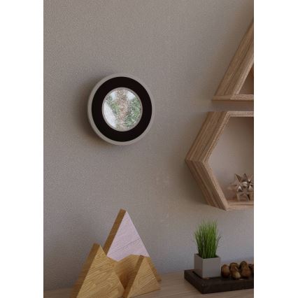 Eglo - Applique a LED LED/12W/230V 4000K nero
