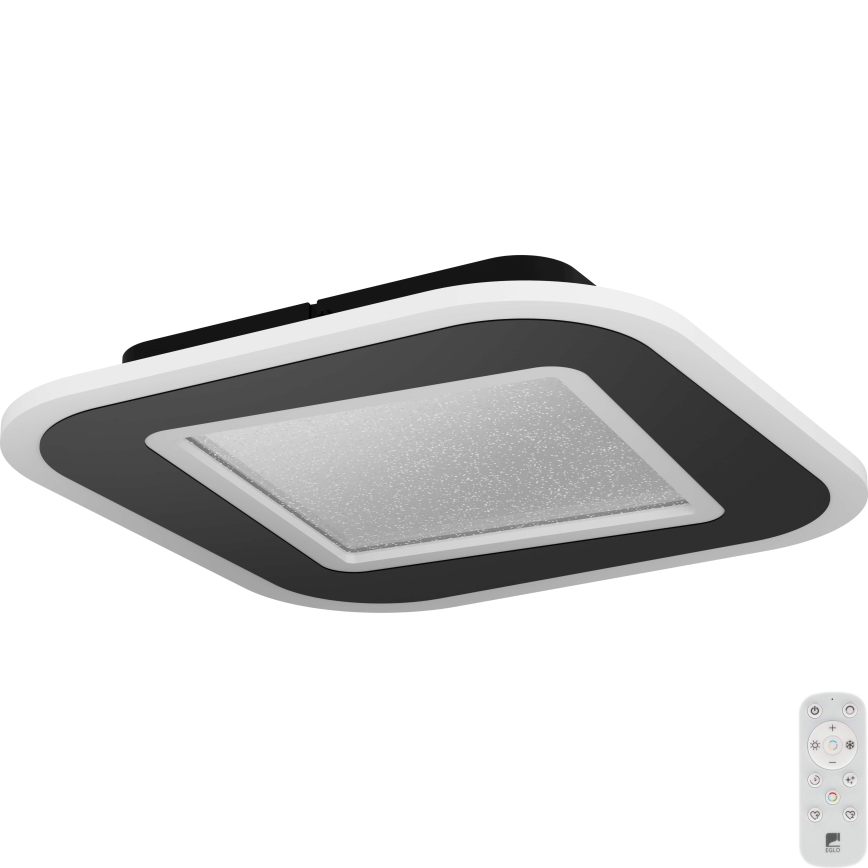Eglo - Plafoniera LED dimmerabile LED/20W/230V 2700-6500K nero + telecomando