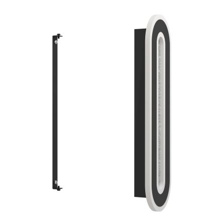 Eglo - Applique a LED LED/12W/230V 4000K nero