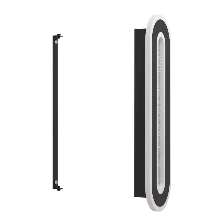 Eglo - Applique a LED LED/12W/230V 4000K nero