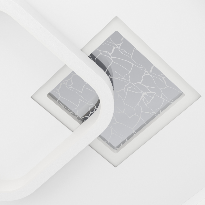 Eglo - Plafoniera LED 1xLED/16,2W/230V + 1xLED/9,2W 38x38 cm bianco