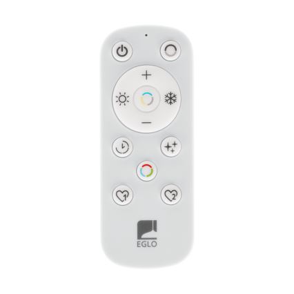 Eglo - Plafoniera LED dimmerabile LORETELLO LED/12W/230V bianco + telecomando