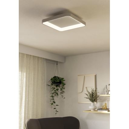 Eglo - Plafoniera LED dimmerabile LORETELLO LED/12W/230V bianco + telecomando