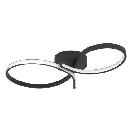 Eglo - Plafoniera LED LED/21W/230V 3000K nero