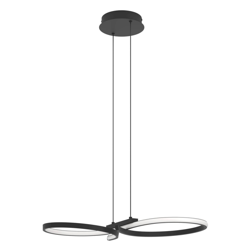 Eglo - Lampadario LED a sospensione con filo LED/21W/230V 3000K nero