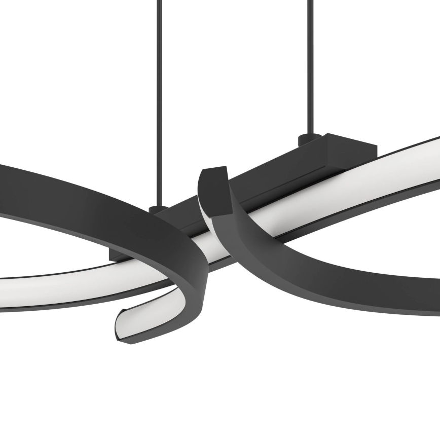 Eglo - Lampadario LED a sospensione con filo LED/21W/230V 3000K nero