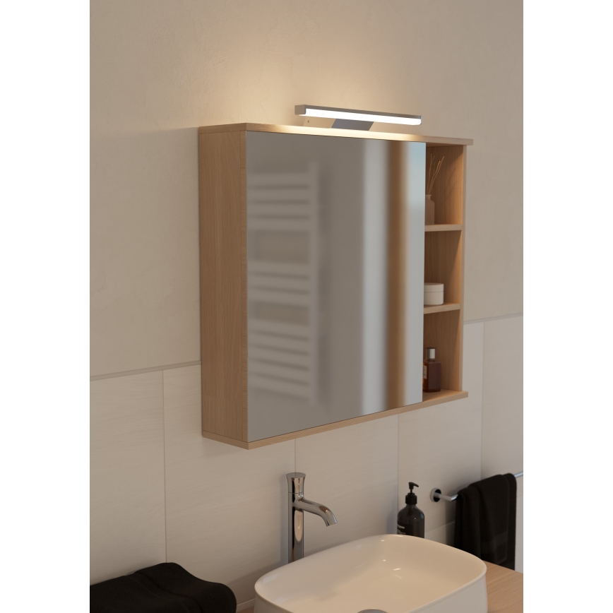 Eglo - LED RGBW Dimmerabile bagno Luce da specchio LED/12W/230V 2700-6500K IP44 cromo opaco
