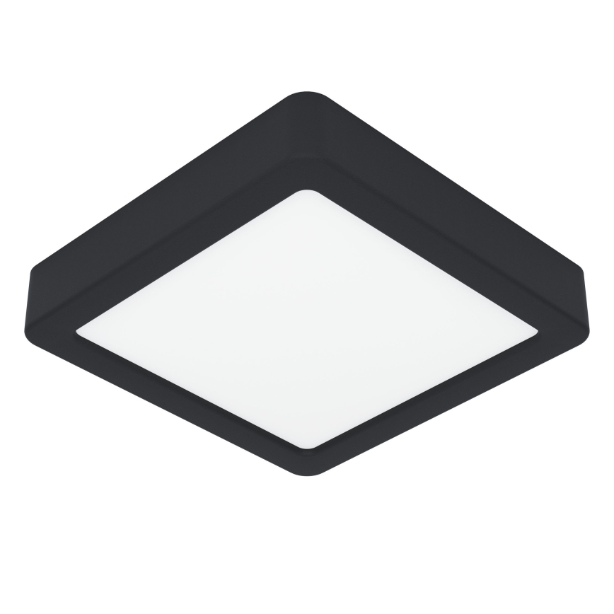 Eglo - Plafoniera LED 7W/230V 2700/4000/6500K 15x15cm nero