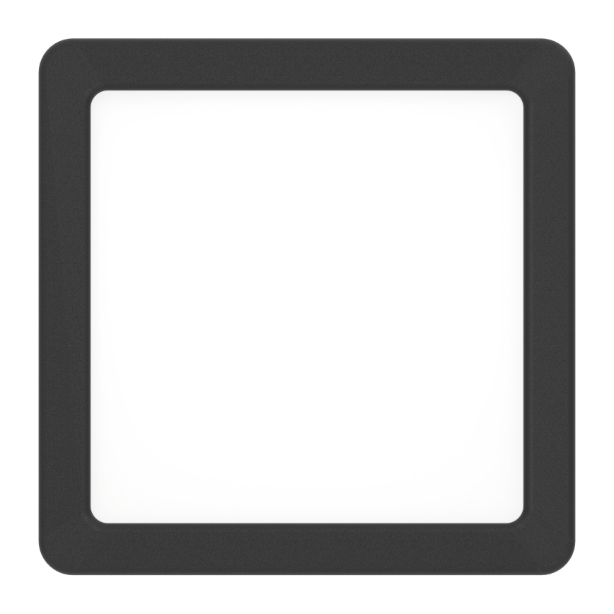 Eglo - Plafoniera LED 7W/230V 2700/4000/6500K 15x15cm nero