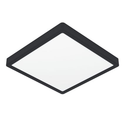 Eglo - Plafoniera a LED/13W/230V 2700/4000/6500K 29x29cm nera